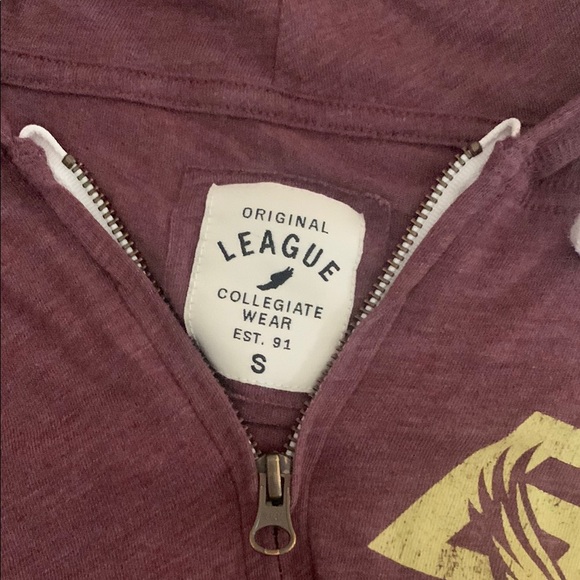 Boston College 🦅Maroon Hoodie with Graphic Print - Picture 3 of 4